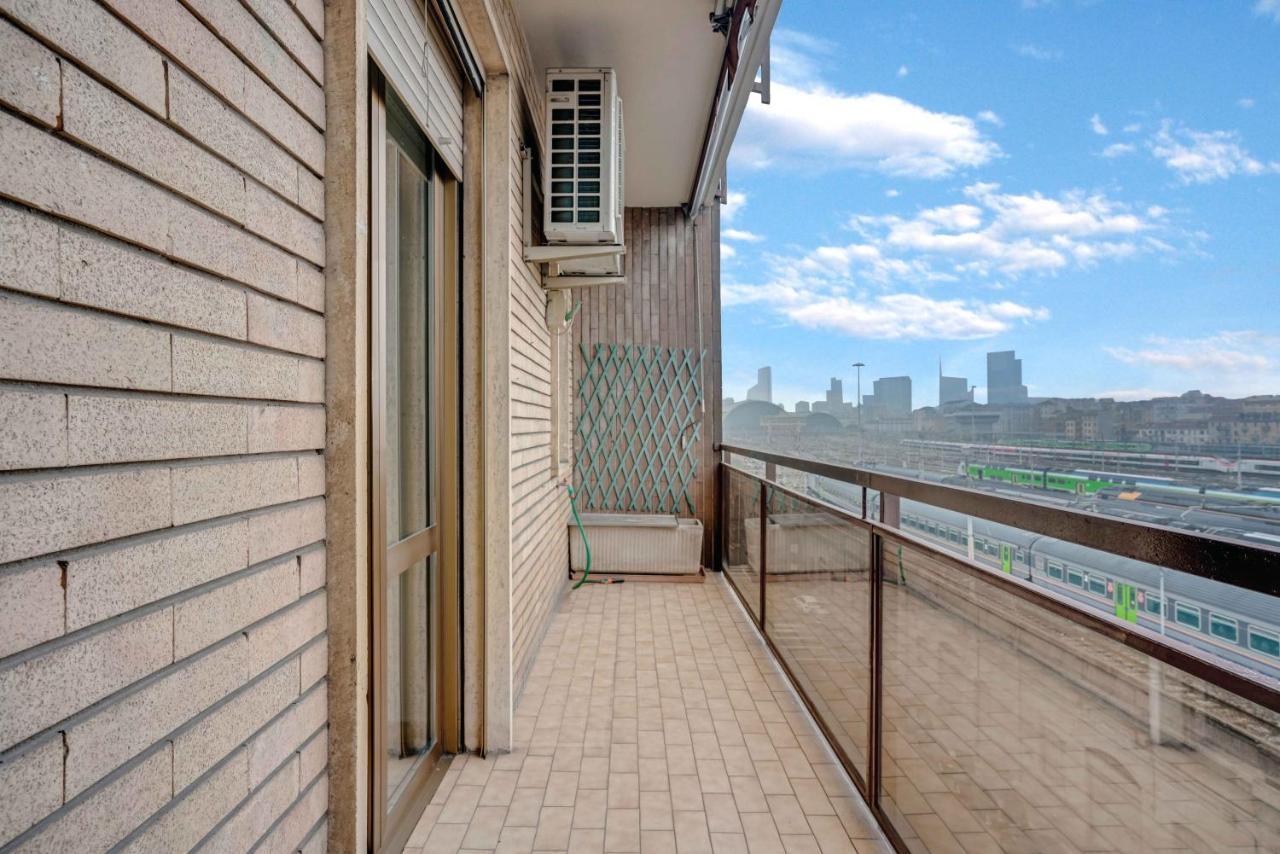 Cav9 - Large Apartment With Panoramic View - Milano Exterior foto